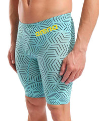 Arena Men's Carbon Air2 Jammer Ltd Edition water maze swimwear, featuring sleek black design and technical fabric for competitive swimming.