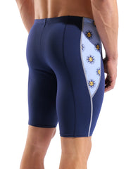 Arena Mens Sunny Swim Jammer - Navy/Multi