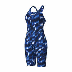 Arena Women's Wave Full Body Swimsuit kneesuit in Team Royal, featuring a sleek design and full coverage for competitive swimming.