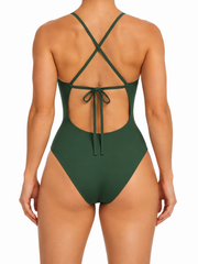 Womens AK Tie Back Swimsuit - Drago