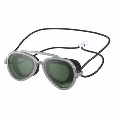 Speedo Kids Sunny G Mariner Mirrored Goggles - Silver/Emerald/Silver Mirror