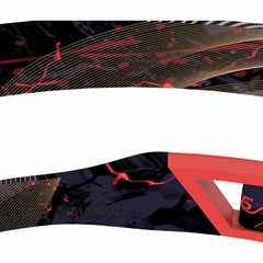 Speedo Fastskin Hyper Elite mirrored swimming goggles in autumn red, smoke, and crimson royal with tinted lenses.
