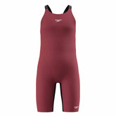 Speedo Girls Fastskin Junior Endurance+ Max Openback Kneeskin - Regal Red/Black Ml