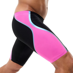 Speedo Mens Fastskin LZR Pure Intent 2 Jammer - Black/Flare Pink/White ML