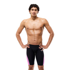 Speedo Mens Fastskin LZR Pure Intent 2 Jammer - Black/Flare Pink/White ML