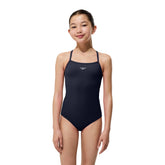 Speedo Girls Solid Endurance+ Thinstrap Swimsuit - Black