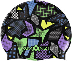Amanzi Kickflip Swim Cap - Multi