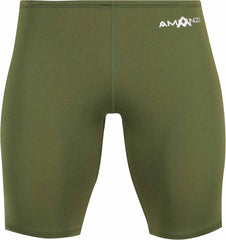 Amani Boys Memphis Green Jammers featuring a vibrant green design and sporty fit, perfect for swimming and active wear.