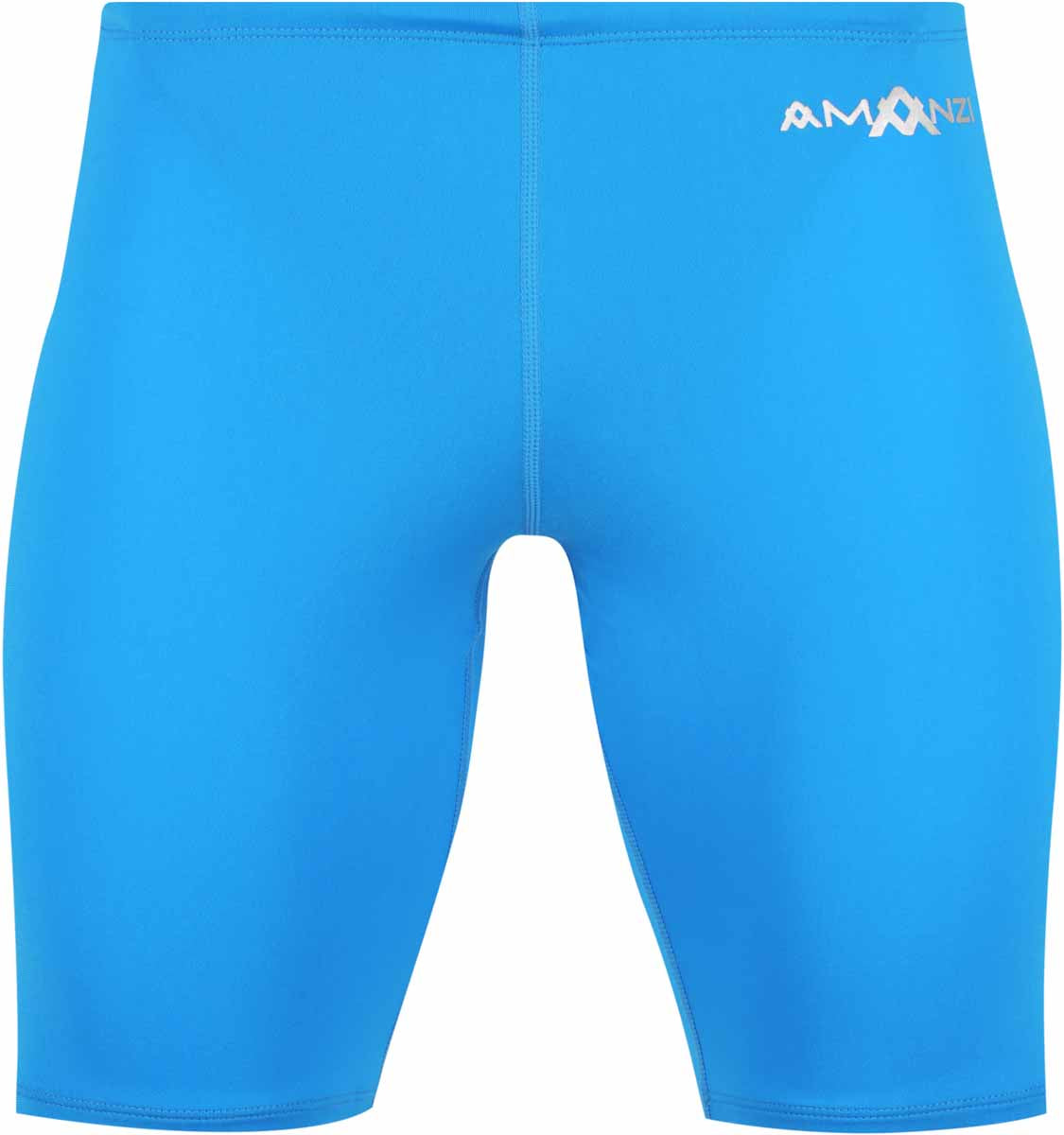 Amanzi men's azure jammer swimwear with a Royal blue design, featuring a fitted sporty style perfect for swimming or training.
