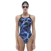 TYR Womens Arterix Diamondfit Swimsuit - Blue
