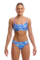 Funkita Womens Crystal Mess Sports Top - Multi