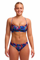 Funkita Ladies Weedy One Sports Top - Multi