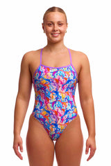 Funkita Ladies Dreamy Weedy Tie Me Tight One Piece Swimsuit - Multi