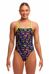 Funkita Ladies Ham Bam Maam Single Strength One Piece Swimsuit - Multi