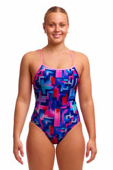 Funkita Ladies You Tubey Swim Secure One Piece Swimsuit - Multi