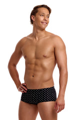 Funky Trunks Mens Be Positive Classic Trunk - Black