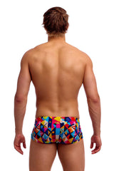 Funky Trunks Mens Broken Blox Classic Trunk - Multi