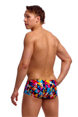 Funky Trunks Mens Broken Blox Classic Trunk - Multi
