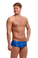 Funky Trunks Mens Hill Billy Blues Classic Trunk - Blue