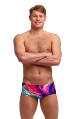 Funky Trunks Mens Muscle Mad Classic Trunk - Multi