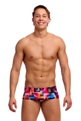 Funky Trunks Mens Putty Rules Classic Trunk - Multi
