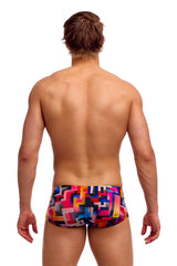 Funky Trunks Mens Putty Rules Classic Trunk - Multi