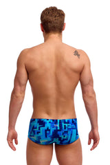 Funky Trunks Mens You Blued Classic Trunk - Blue