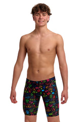 Funky Trunks Boys Doodles Training Jammer - Multi