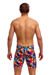 Funky Trunks Mens Broken Blox Training Jammer - Multi