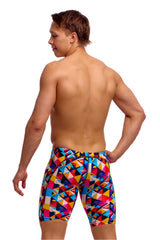 Funky Trunks Mens Broken Blox Training Jammer - Multi