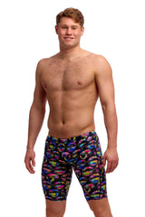 Funky Trunks Mens Ham Bam Maam Training Jammer - Multi