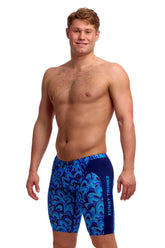 Funky Trunks Mens Hill Billy Blues Training Jammer - Blue