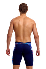 Funky Trunks Mens Lost Lines Training Jammer - Multi