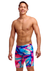 Funky Trunks Mens Muscle Mad Training Jammer - Multi
