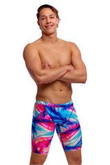 Funky Trunks Mens Muscle Mad Training Jammer - Multi