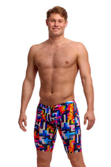 Funky Trunks Mens Putty Rules Training Jammer - Multi