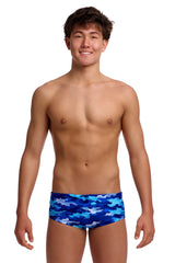 Funky Trunks Boys Clean Marine Sidewinder Trunk - Multi