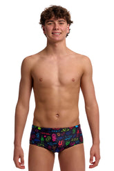 Funky Trunks Boys Doodles Sidewinder Trunk - Multi