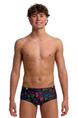 Funky Trunks Boys Doodles Sidewinder Trunk - Multi