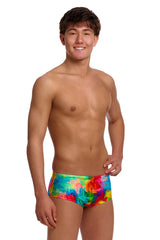 Funky Trunks Boys Falling Colours Sidewinder Trunk - Multi