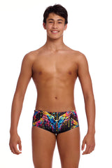 Funky Trunks Boys Killer Cupid Sidewinder Trunks - Multi