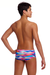 Funky Trunks Boys Royal Wave Sidewinder Trunks - Multi