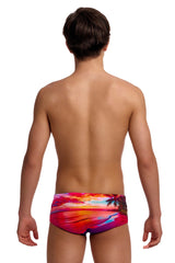 Funky Trunks Boys Touch Of Paradise Sidewinder Trunk - Multi