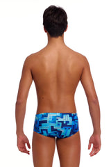 Funky Trunks Boys You Blued Sidewinder Trunks - Blue