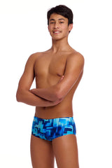 Funky Trunks Boys You Blued Sidewinder Trunks - Blue