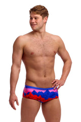 Funky Trunks Mens High Lights Sidewinder Trunk - Multi