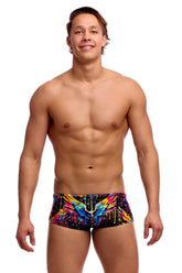 Funky Trunks Mens Killer Cupid Sidewinder Trunk - Multi