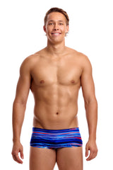 Funky Trunks Mens Lost Lines Sidewinder Trunk - Multi