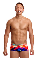 Funky Trunks Mens Lost Mountain Sidewinder Trunk - Multi