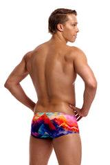 Funky Trunks Mens Lost Mountain Sidewinder Trunk - Multi